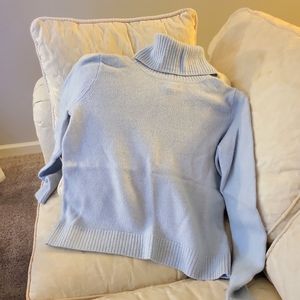 Baby blue  jcrew merino wool blend sweater